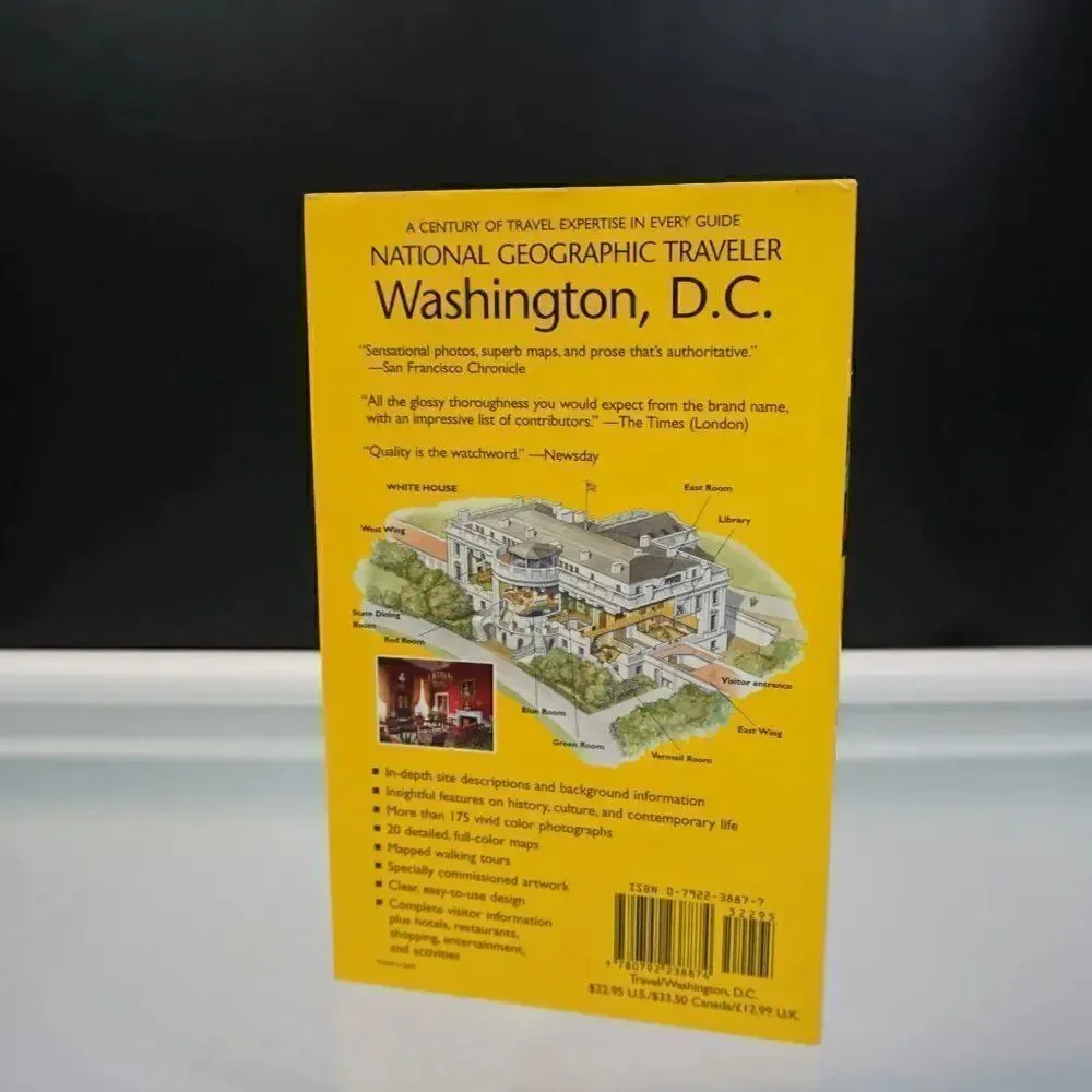 National Geographic Traveler Washington D.C. by John M. Thompson 2005
